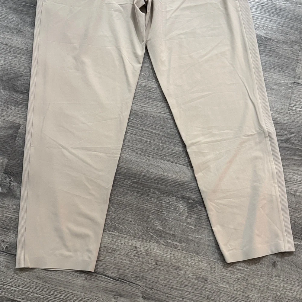 NWT Athleta Brooklyn Ankle Pant Light Tan / Ecru Size 10 - Picture 8 of 16